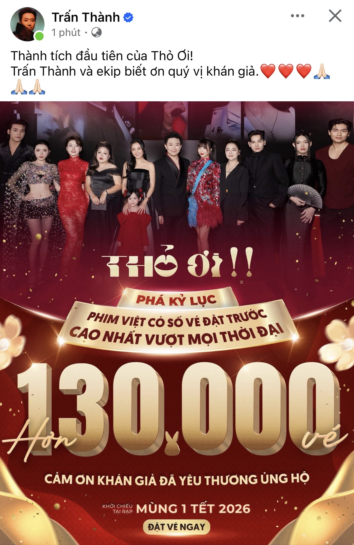 Dàn sao Việt cùng đếm ngược năm mới: Trấn Thành báo tin vui, Mỹ Tâm khiến dân tình réo gọi Mai Tài Phến- Ảnh 1.