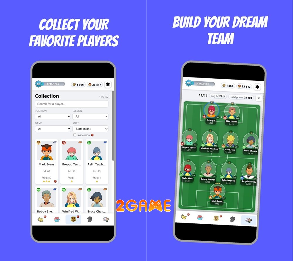 Inazuma Gacha – Game mô phỏng bóng đá lấy cảm hứng từ huyền thoại Inazuma Eleven mở đăng ký trước trên mobile inazuma gacha 2