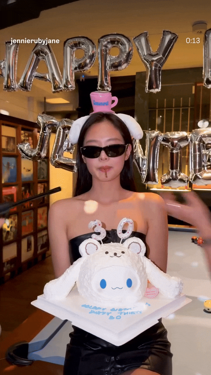 Cách Jennie (BLACKPINK) đón tuổi 30 khiến MXH dậy sóng- Ảnh 1.