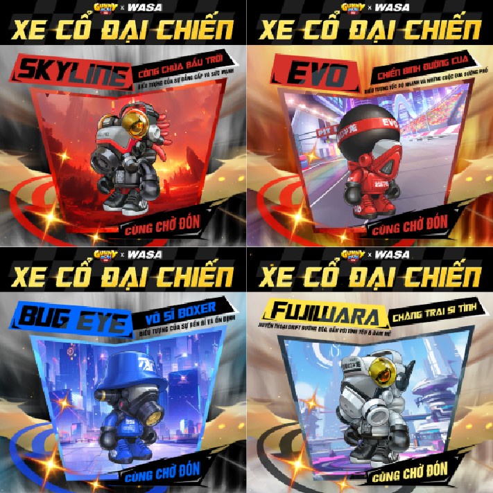 Gunny Mobi sinh nhật 11 tuổi: Khi game thủ và "dân chơi xe" cùng háo hức với bộ sưu tập JDM