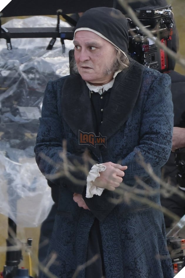 Hình ảnh về Johnny Depp trong tạo hình ở phim A Christmas Carol.