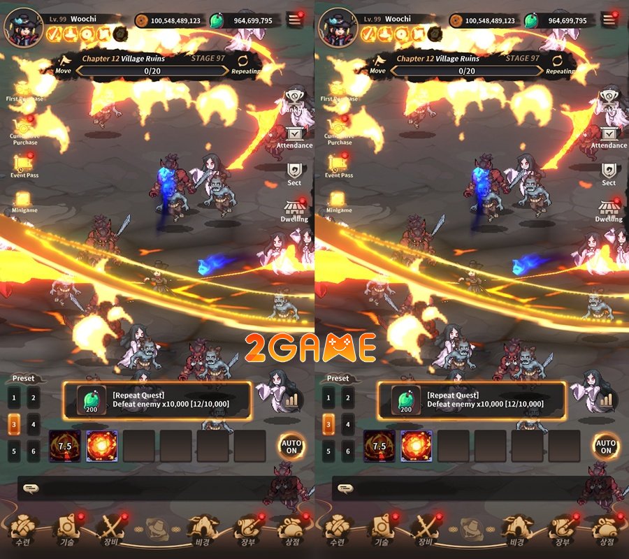 K Devil Hunter – Làn gió mới của game mobile với phong cách hành động retro cổ điển k devil hunter mobile 4