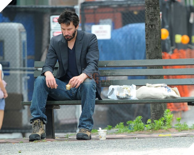 Hình ảnh ngôi sao nổi tiếng Keanu Reeves từng được bàn luận sôi nổi trên các trang mạng xã hội.