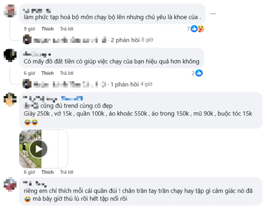 "Bóc giá" outfit tập chạy, hot girl khiến người xem "choáng" với số tiền gây tranh cãi