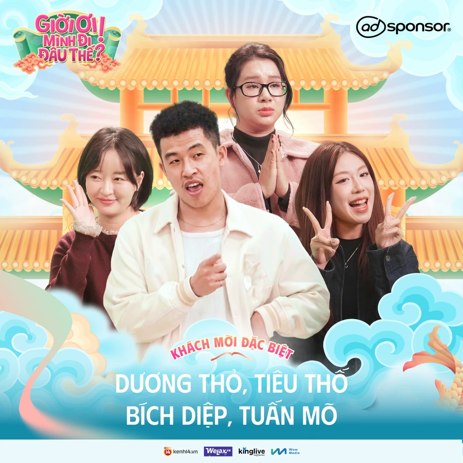 "Giời ơi! Mình đi đâu thế?" hội tụ dàn diễn viên đa thế hệ "Giời ơi! Mình đi đâu thế?" hội tụ dàn diễn viên đa thế hệ