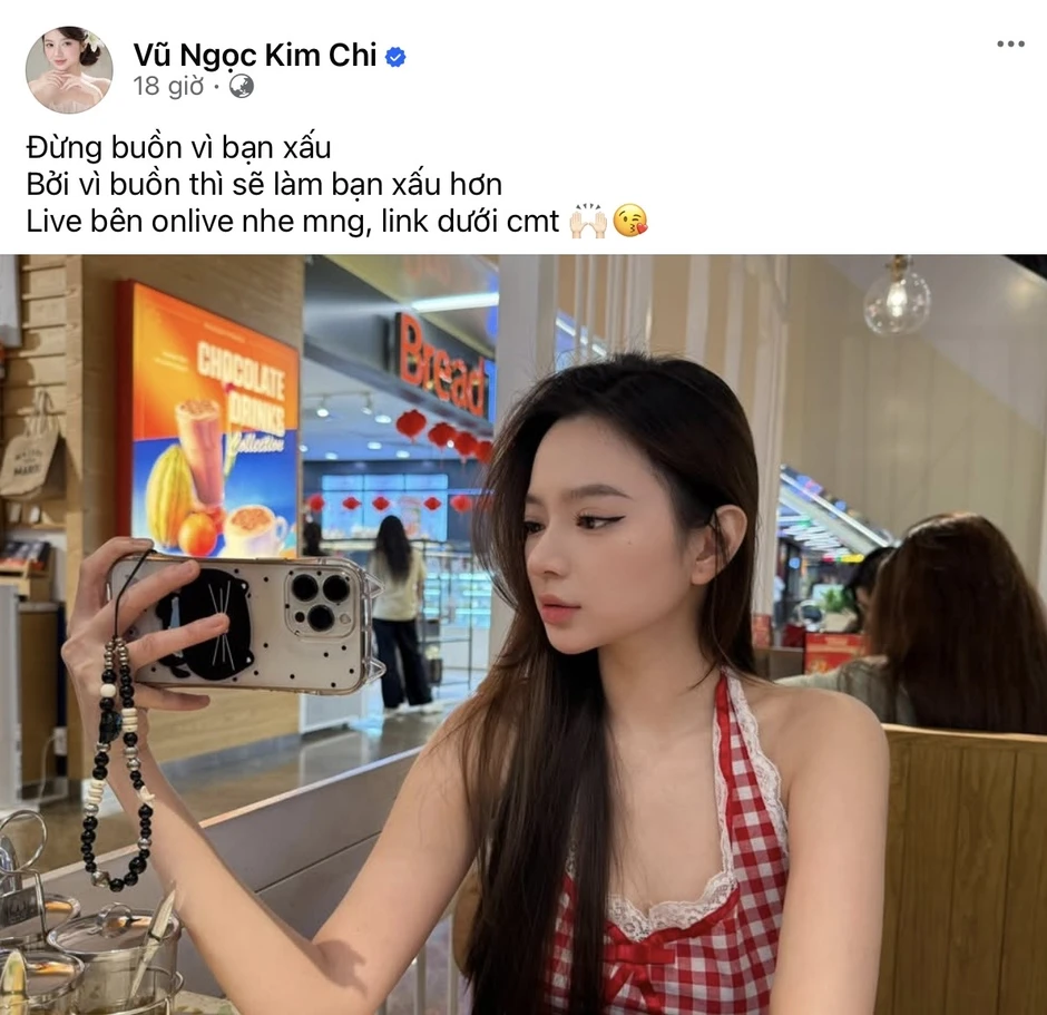 "Nữ thần" Chi Củ Cải trở lại làng streamer, fan phấn khích vì thần tượng ngày càng "chăm" live