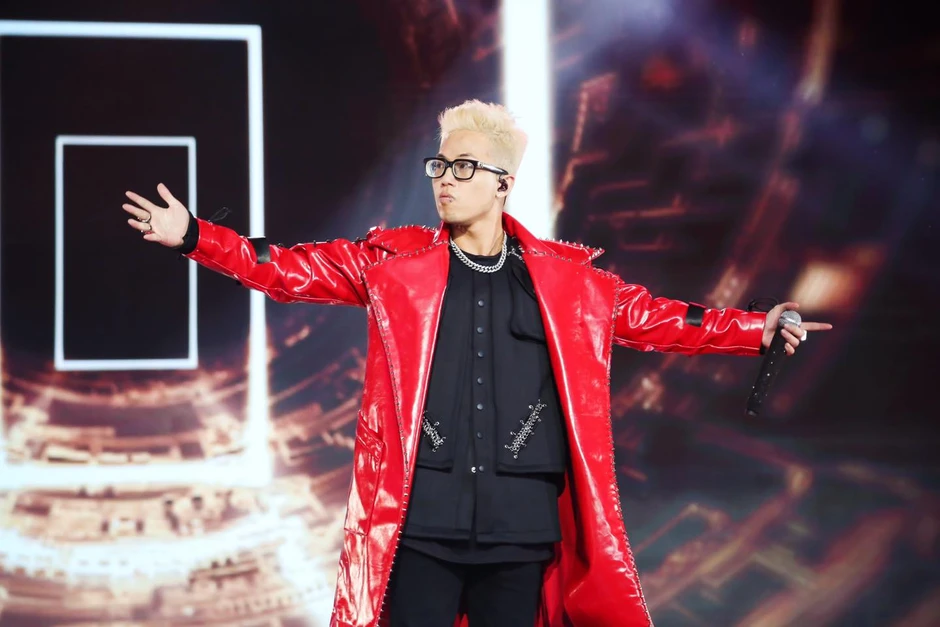 Á quân King of Rap quảng cáo web cá độ