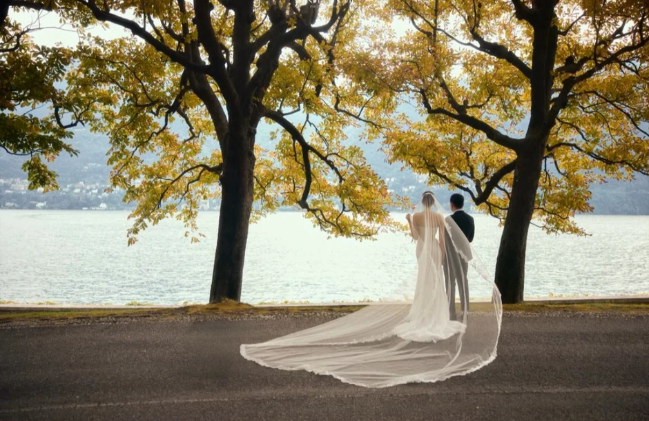 Ảnh cưới lần đầu được công bố của Hoa hậu Đỗ Hà và Viết Vương