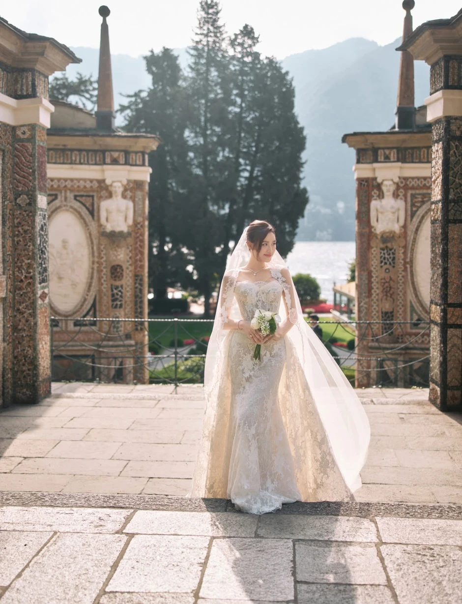 Ảnh cưới lần đầu được công bố của Hoa hậu Đỗ Hà và Viết Vương