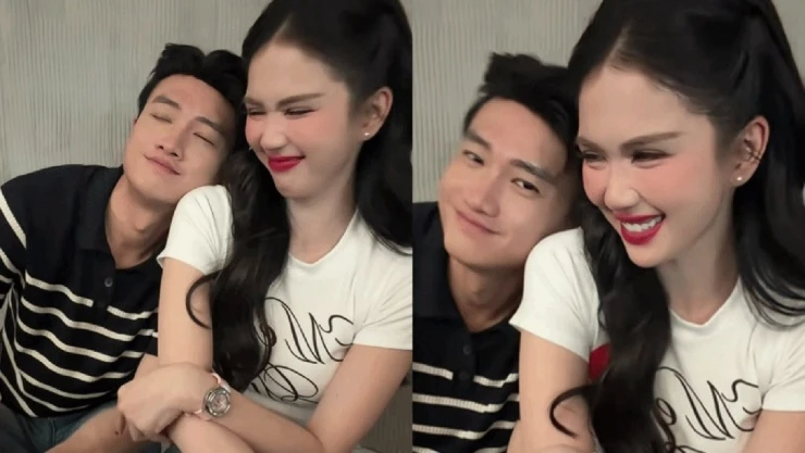 Ảnh sao 16/3: Quốc Trường tình tứ tựa đầu lên vai Ngọc Trinh