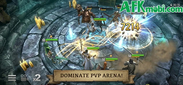 Arcane Heroes 2: Divided Fate game chiến thuật theo lượt