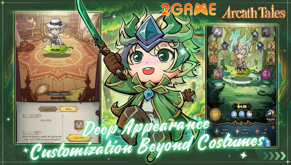 Arcath Tales: roguelike RPG - Game nhập vai mang đậm phong cách roguelike giải đố Arcath Tales: roguelike RPG - Game nhập vai mang đậm phong cách roguelike giải đố