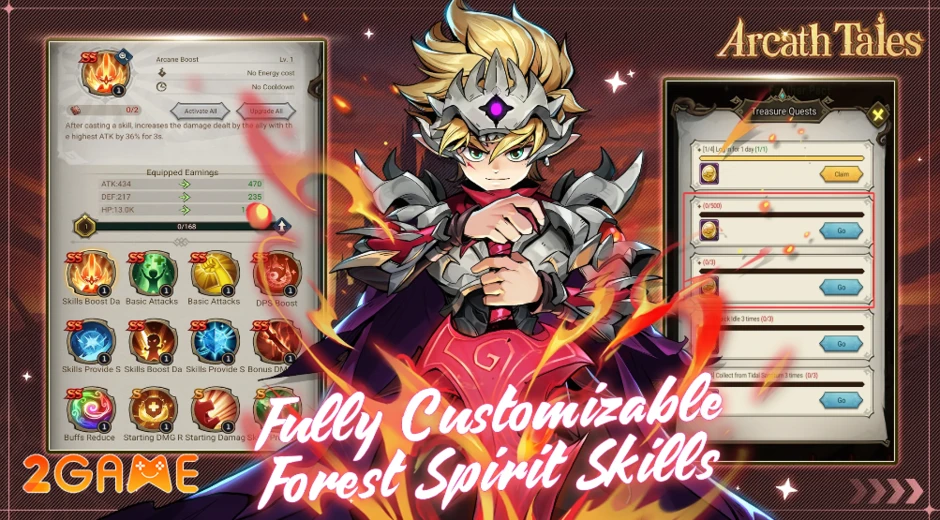 Arcath Tales: roguelike RPG - Game nhập vai mang đậm phong cách roguelike giải đố Arcath Tales: roguelike RPG - Game nhập vai mang đậm phong cách roguelike giải đố