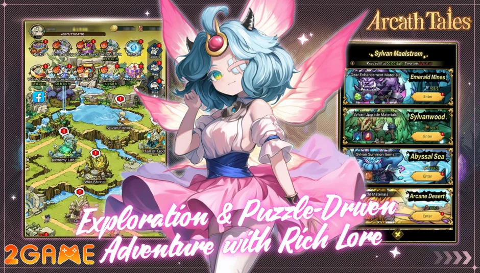 Arcath Tales: roguelike RPG - Game nhập vai mang đậm phong cách roguelike giải đố Arcath Tales: roguelike RPG - Game nhập vai mang đậm phong cách roguelike giải đố