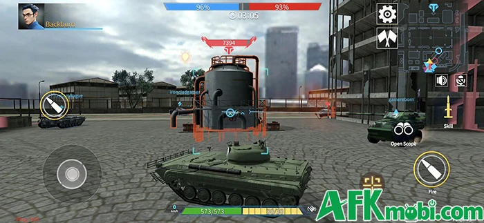 Armored Frontline: Warzone game hành động đấu xe tăng PvP