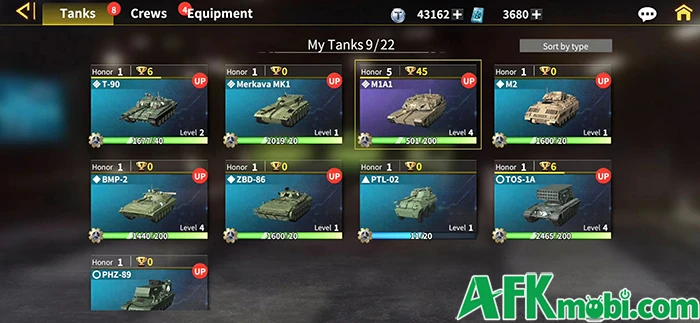 Armored Frontline: Warzone game hành động đấu xe tăng PvP