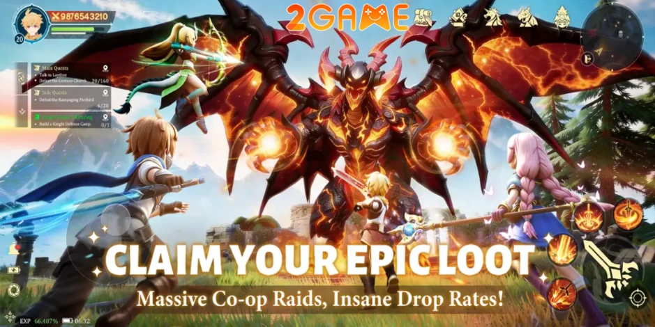 Azure Tale – Siêu phẩm MMORPG khám phá lục địa rồng Aerylia