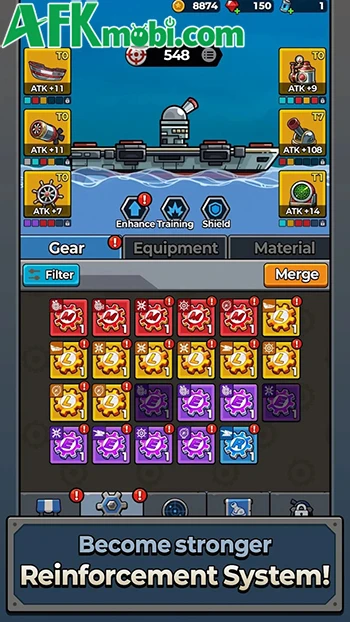 BattleShip Go: Monster Wave — Trò chơi thủ thành roguelike dễ làm quen