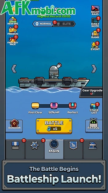 BattleShip Go: Monster Wave — Trò chơi thủ thành roguelike dễ làm quen