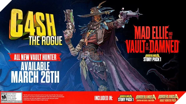 Borderlands 4: Ngày Ra Mắt DLC Cốt Truyện và Hé Lộ Lối Chơi Mới