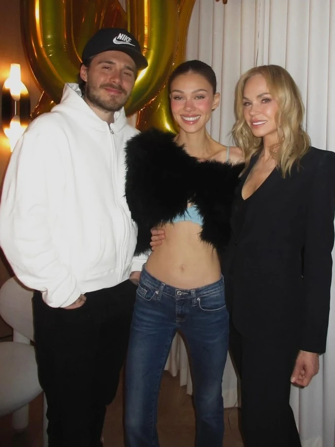 Brooklyn Beckham mừng sinh nhật mẹ vợ giữa lúc xa lánh gia đình ruột