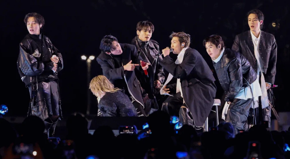 BTS thu hút 42 nghìn người đến concert miễn phí
