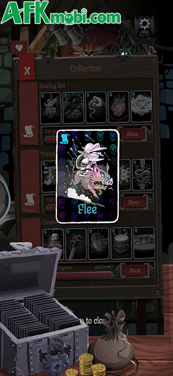 Card Crawl 2 game thẻ bài khám phá ngục tối phong cách solitaire