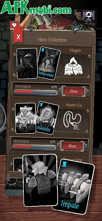 Card Crawl 2 game thẻ bài khám phá ngục tối phong cách solitaire