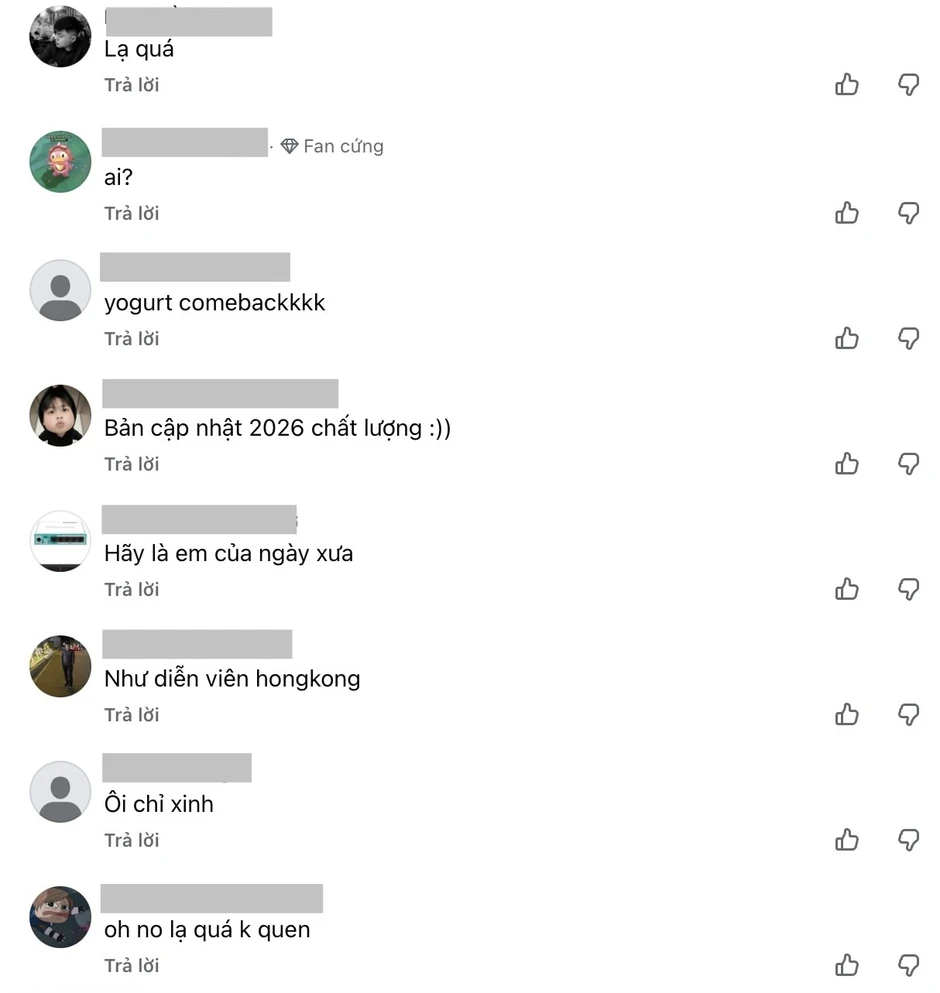 Chán gợi cảm táo bạo, diện mạo "phú bà" Yogurt phiên bản 2026 cỡ nào mà fan thấy không quen