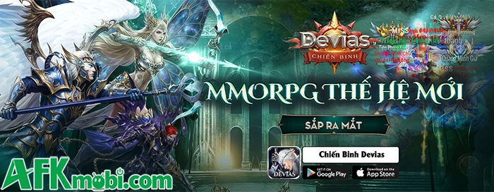 Chiến Binh Devias game MMORPG thế hệ mới dựa trên MU