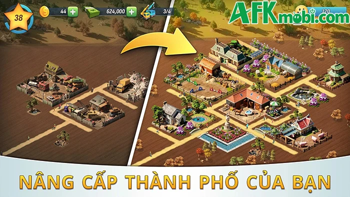 City Island 5: Deluxe Go Build game mô phỏng xây dựng thành phố