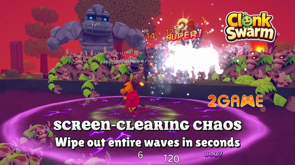 ClonkSwarm: Lý Tiểu Long Đầu Ngựa Dẫn Đầu Cơn Bão Càn Quét Thế Giới Game
