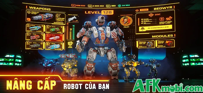 Cơ Giới Chiến: War Robots game hành động PvP về Việt Nam