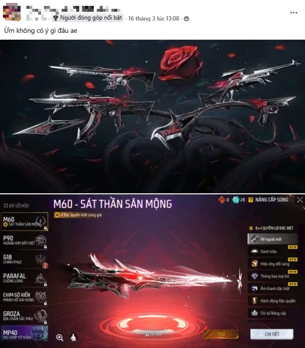 Cố tình so sánh "game nhà V" với Free Fire, nam game thủ nhận cái kết đắng