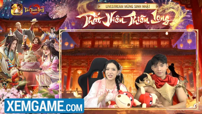 Tân Thiên Long Mobile kỷ niệm 7 tuổi với Livestream đặc biệt và mưa quà tặng từ cộng đồng