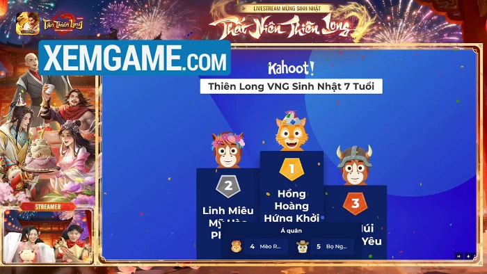 Tân Thiên Long Mobile kỷ niệm 7 tuổi với Livestream đặc biệt và mưa quà tặng từ cộng đồng