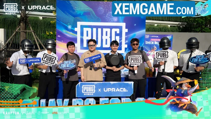 Cộng đồng PUBG Mobile Việt Nam cuồng nhiệt cùng UpRace