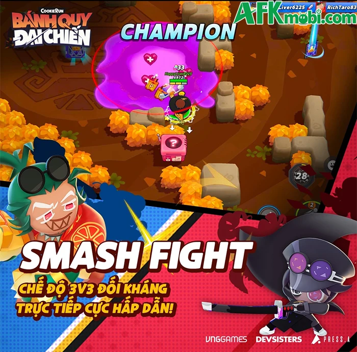 CookieRun: Bánh Quy Đại Chiến sẽ có những chế độ chơi gì?