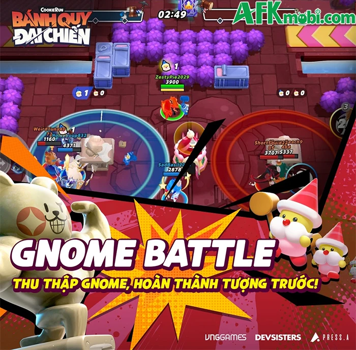CookieRun: Bánh Quy Đại Chiến sẽ có những chế độ chơi gì?