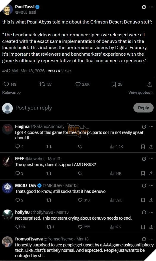 Crimson Desert: Sự thay đổi khiến cộng đồng PC lo lắng trước ngày ra mắt