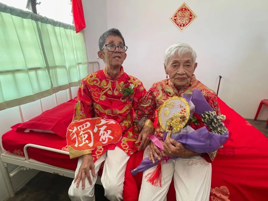 Cụ bà 91 tuổi quyết định kết hôn với cụ ông 67 tuổi chỉ sau 3 tháng hẹn hò tại viện dưỡng lão
