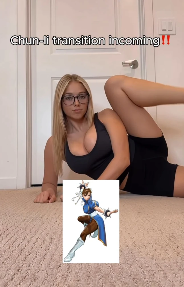 Chun-Li ngoài đời thực trình diễn cú xoạc chân thẳng tắp, được so sánh với Lê Bống