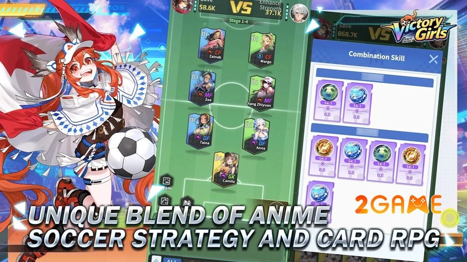 Victory Girls: Khơi dậy bản lĩnh scout và sức mạnh đội hình trên sân cỏ