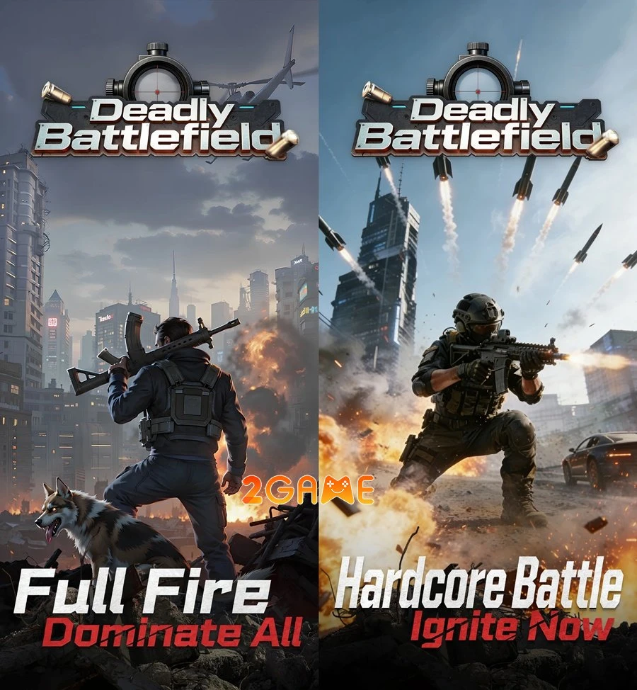 Deadly Battlefield – Sức hút đặc biệt cho game thủ bắn súng chiến thuật