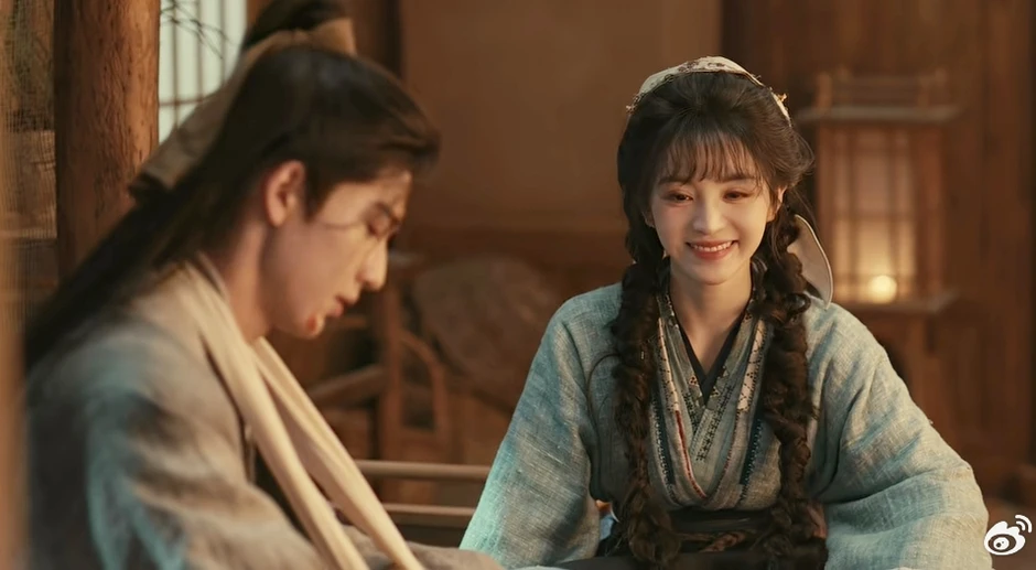 Điền Hi Vi như nữ thần tuyết trắng