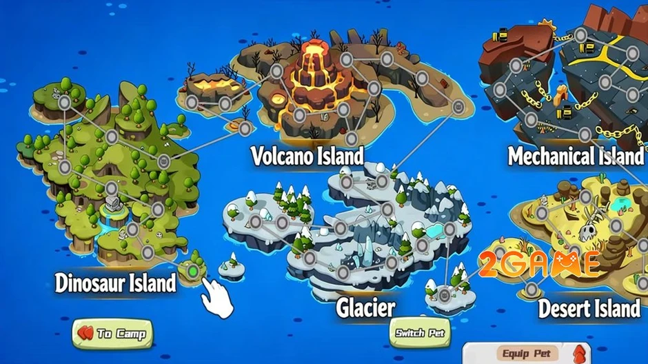 Dino Dominion: Island Brawl - Tuyệt phẩm sinh tồn "chữa lành" ở kỉ nguyên tiền sử