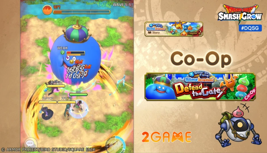 Dragon Quest Smash/Grow - Sự kết hợp giữa IP cổ điển và lối chơi roguelite độc đáo