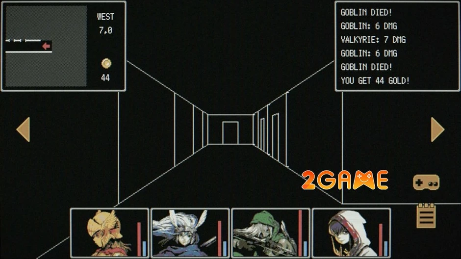 Dragon Ruins - Tuyệt phẩm dungeon crawler đồ hoạ pixel từ KEMCO đổ bộ mobile