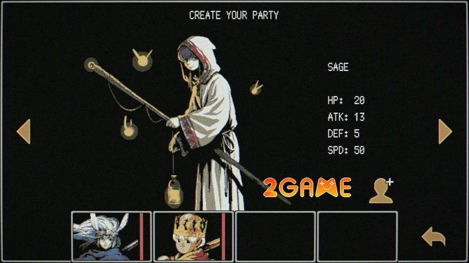 Dragon Ruins - Tuyệt phẩm dungeon crawler đồ hoạ pixel từ KEMCO đổ bộ mobile