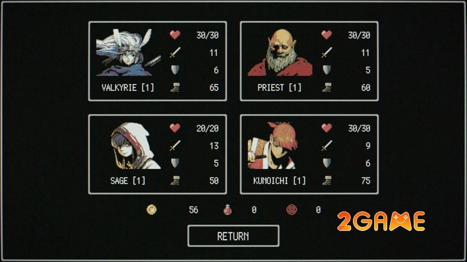 Dragon Ruins - Tuyệt phẩm dungeon crawler đồ hoạ pixel từ KEMCO đổ bộ mobile